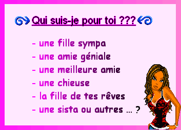 alor ki sui je pour toi